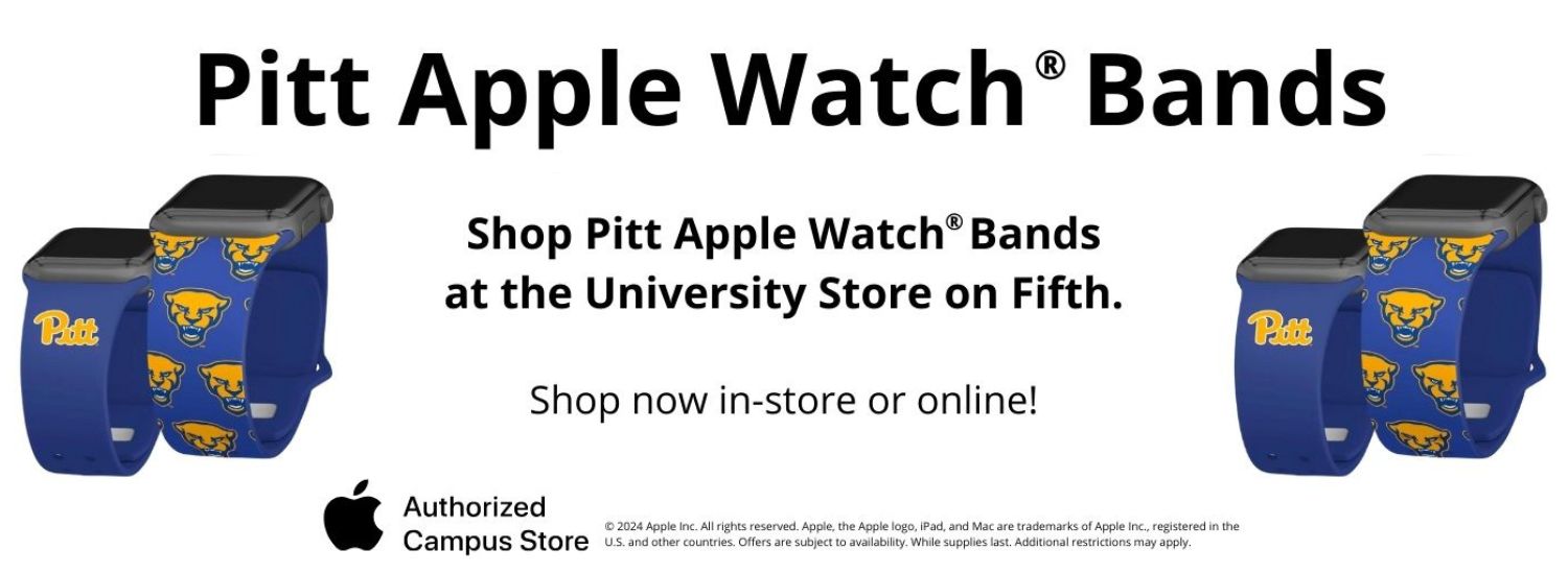 Apple Pitt watch band banner