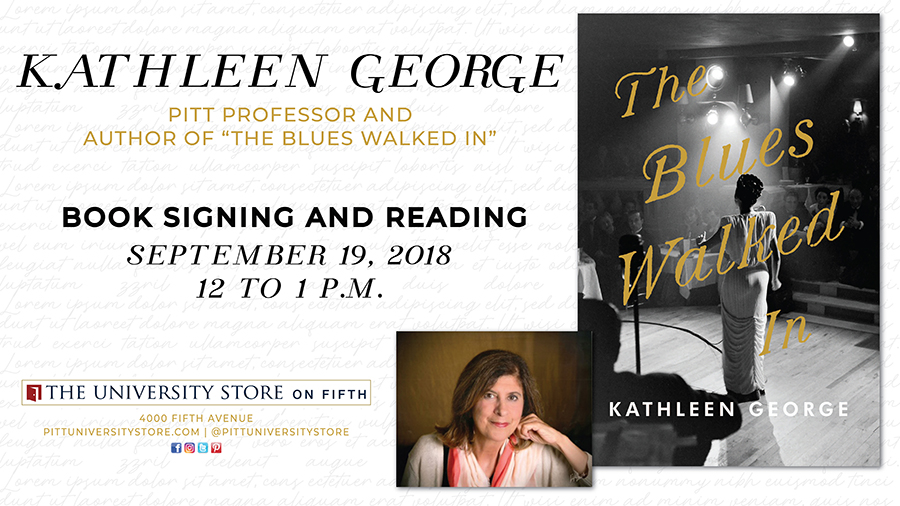 Kathleen George Book Signing - September 19 2018 12pm to 1pm