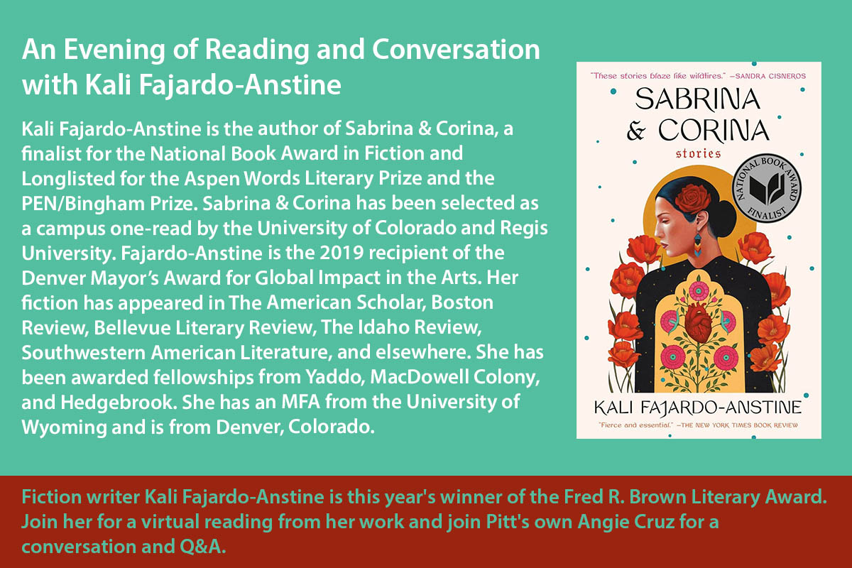 Kali Fajardo-Anstine virtual reading