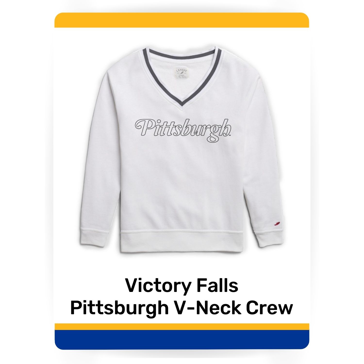 Victory Falls Pittsburgh V-Neck Crew