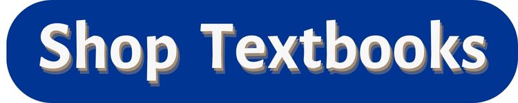 blue rounded button with white text reads Shop Textbooks