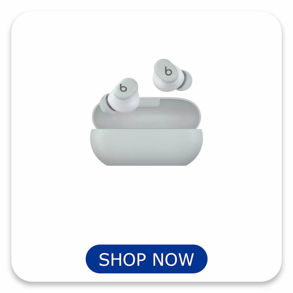 Click to shop Beats Solo Buds.
