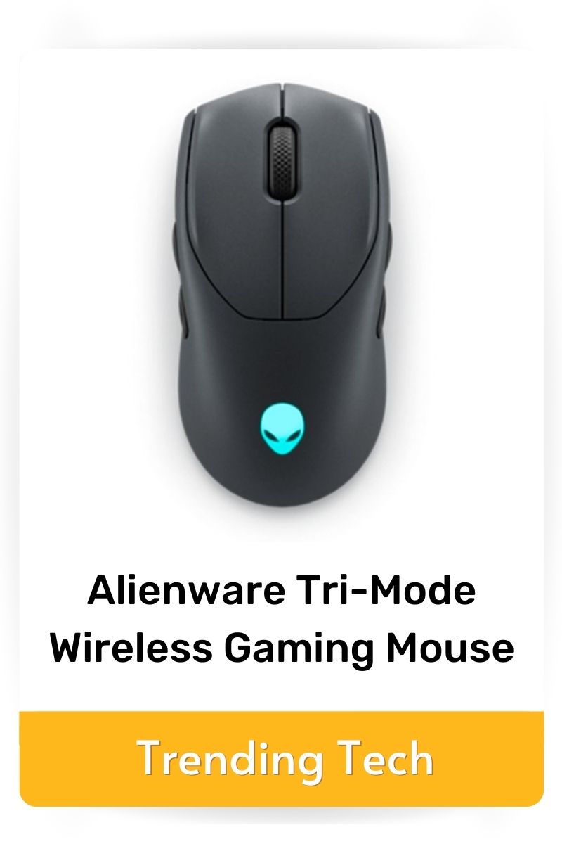 tech trends featured product Alienware Tri-mode Wireless Gaming Mouse, click to shop