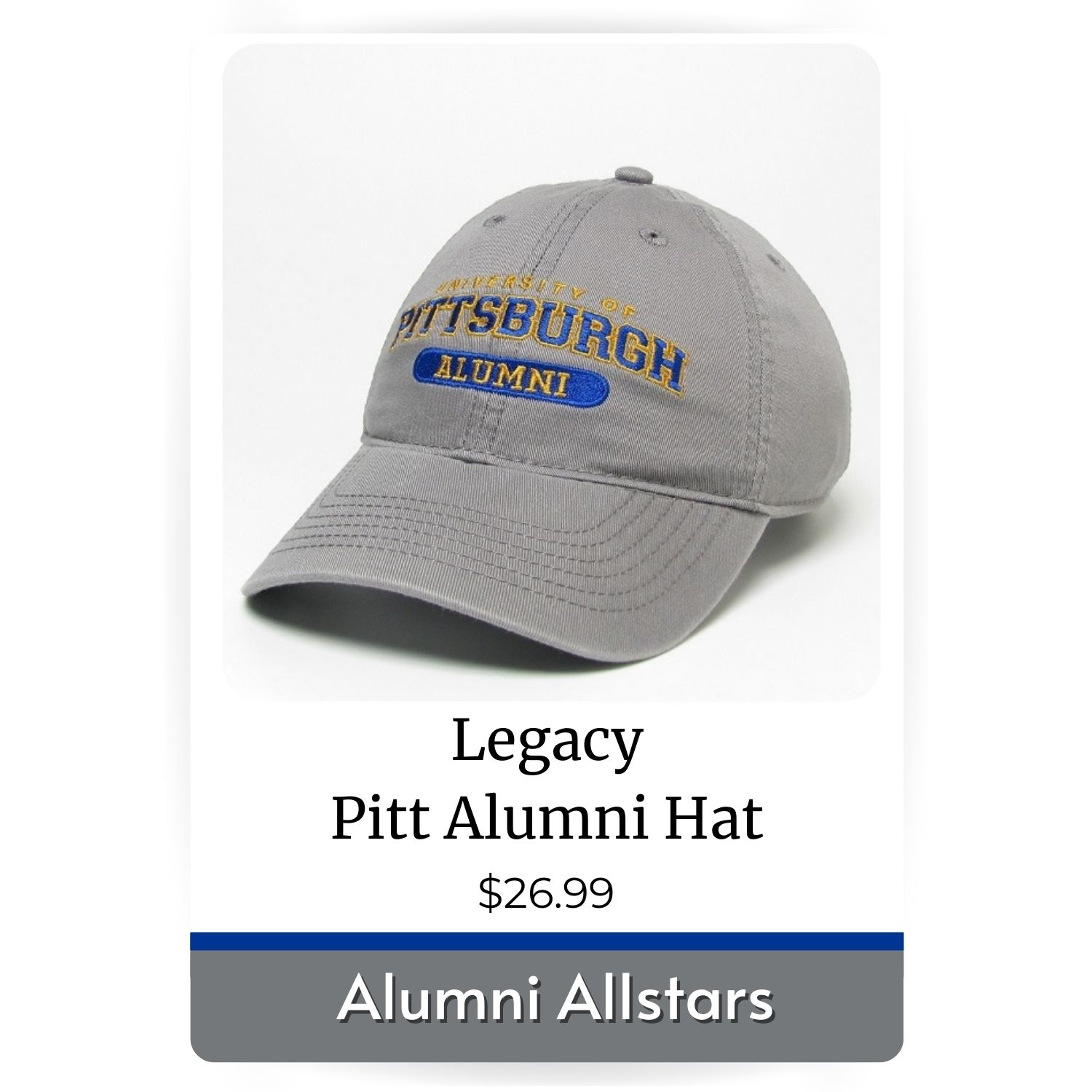 Legacy Pitt Alumni Hat image