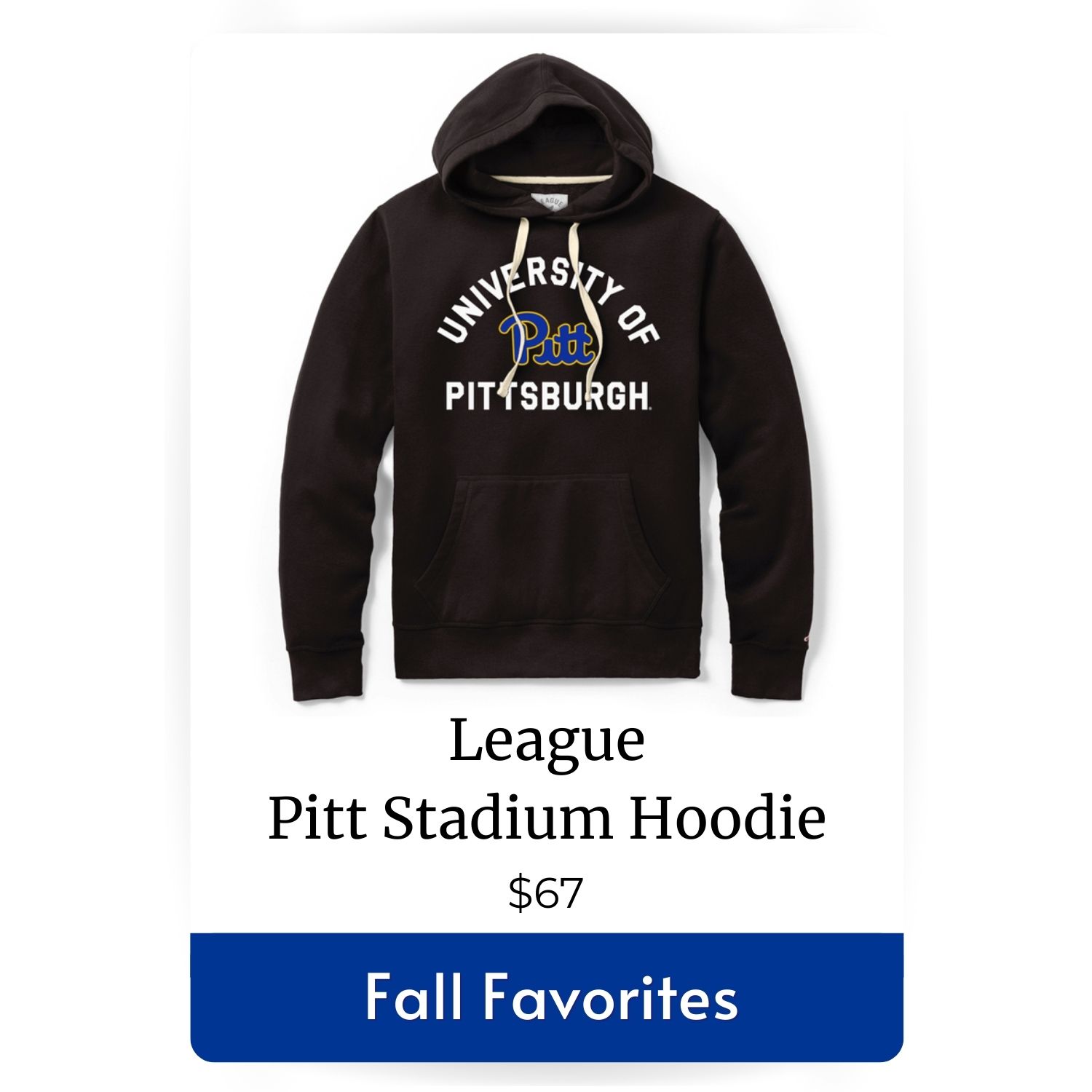 League Pitt Stadium Hoodie image