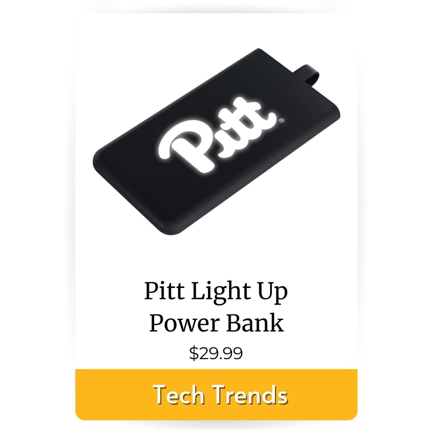 Pitt Light Up Power Bank image