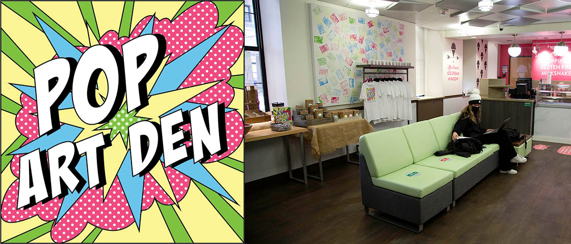 photo of the Pop Art Den
