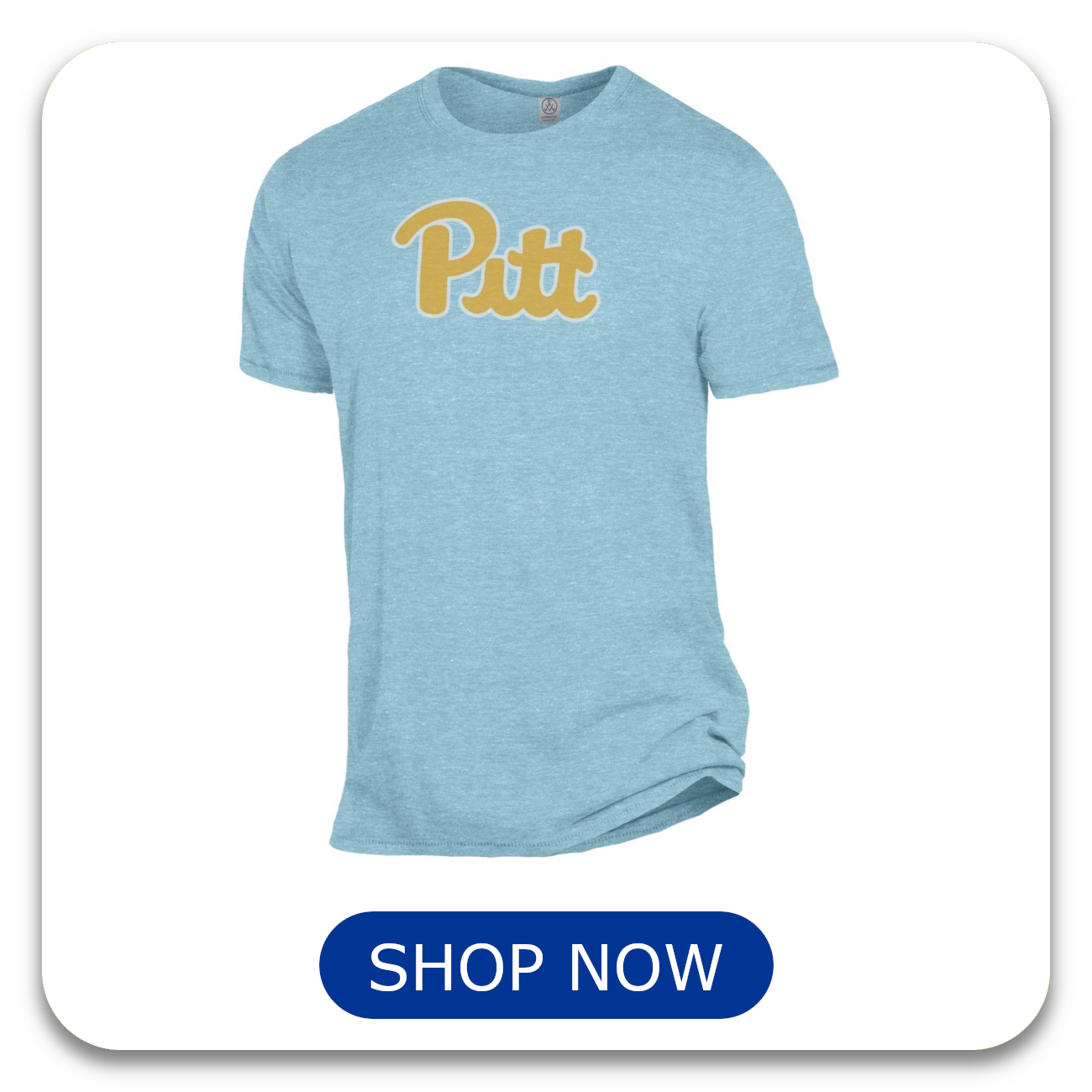 Featuring Pitt's Alternative Apparel Unisex Tee with Pitt Script. Click to see more detail!