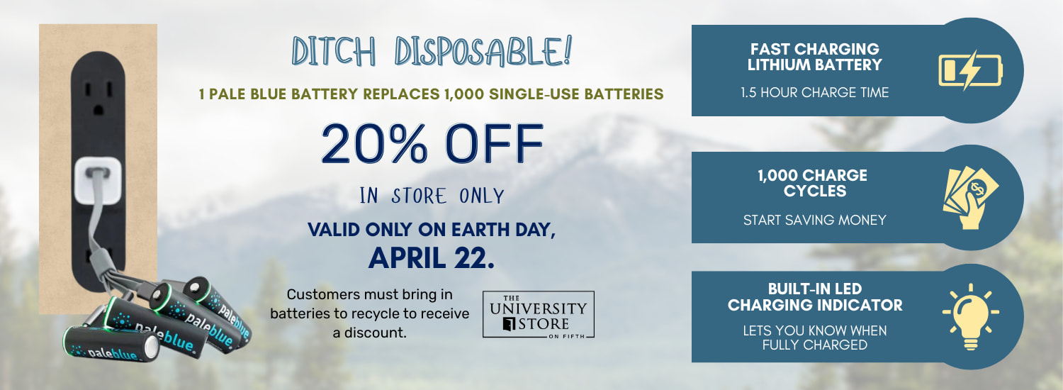 Click to shop pale blue batteries. 20% off in store only if you bring in batteries to recycle. 